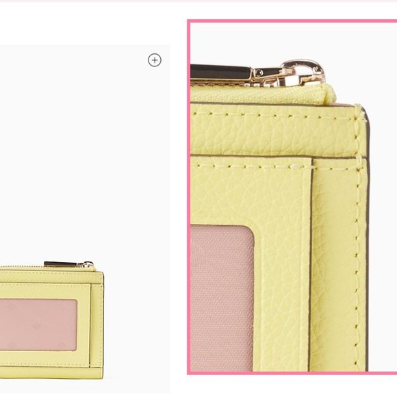 Kate Spade SMALL L ZIP BIFOLD WALLET 6253 - Picture 7 of 9